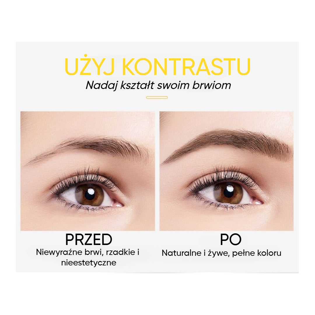 QIC Eyebrow™ Wodoodporna kredka do brwi 3D