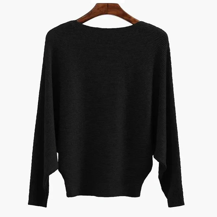 Adelaide Vala™ Sweter dzianinowy z rękawami typu nietoperz