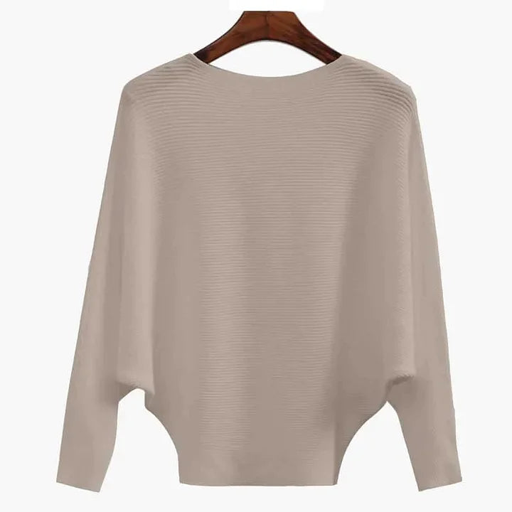 Adelaide Vala™ Sweter dzianinowy z rękawami typu nietoperz