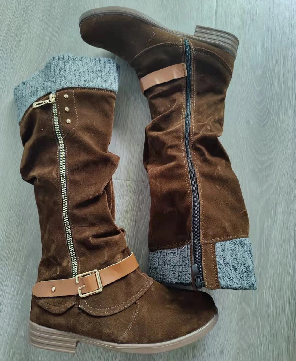 Alais Monet™ Wysokie buty zimowe zapinane na zamek