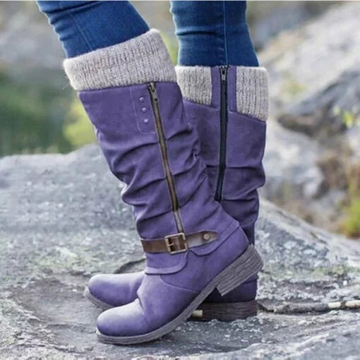 Alais Monet™ Wysokie buty zimowe zapinane na zamek