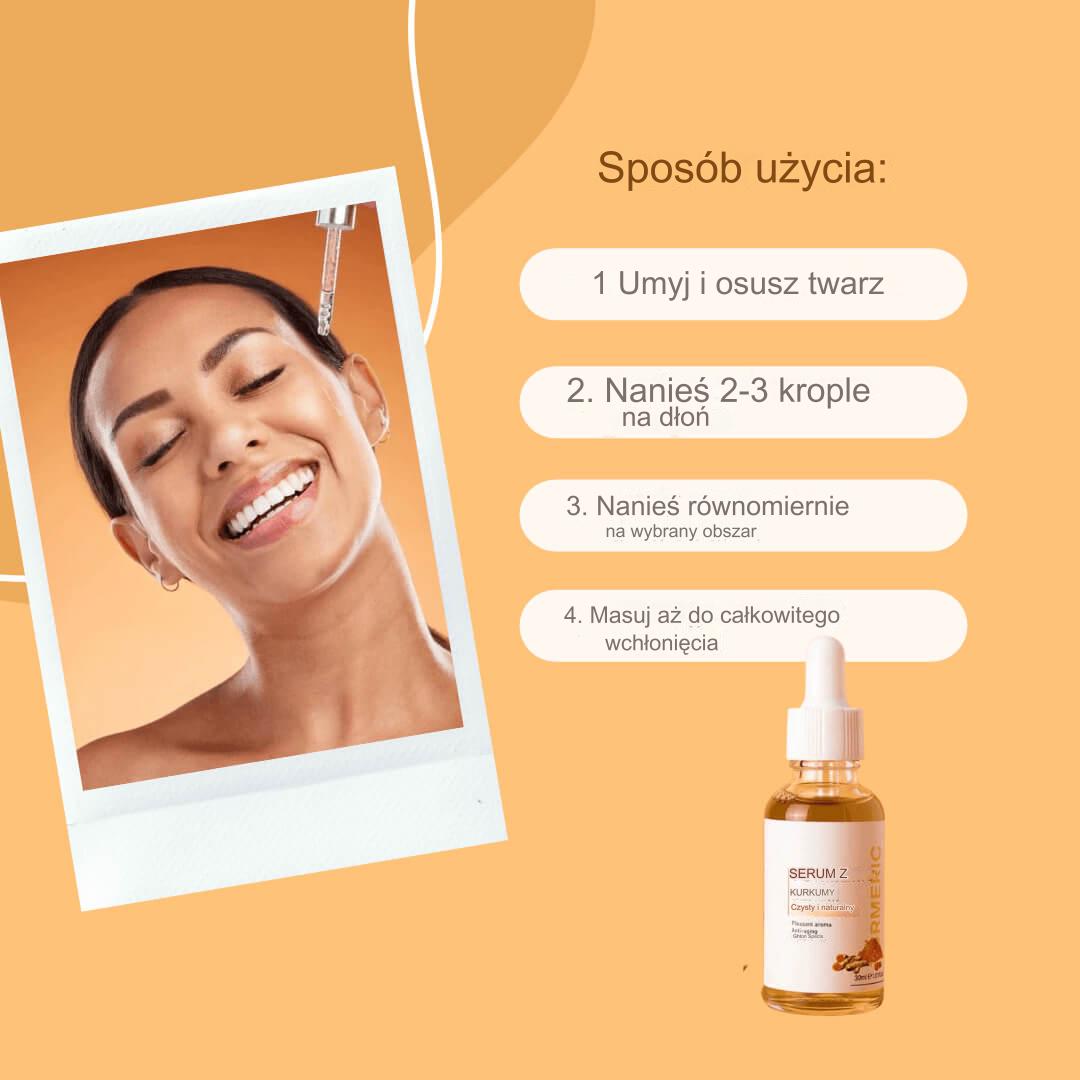 Bonatura™️ Serum do twarzy z kurkumą