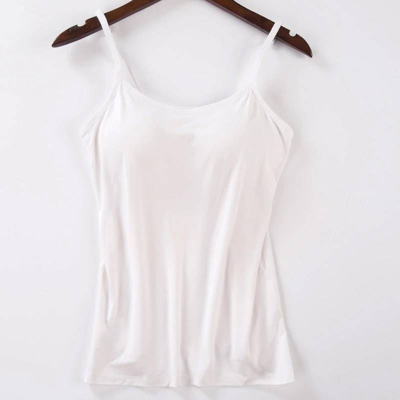 CasualChic™ top z wbudowanym biustonoszem