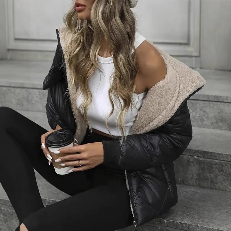 Celeste Raia™ Damska pikowana kurtka casualowa