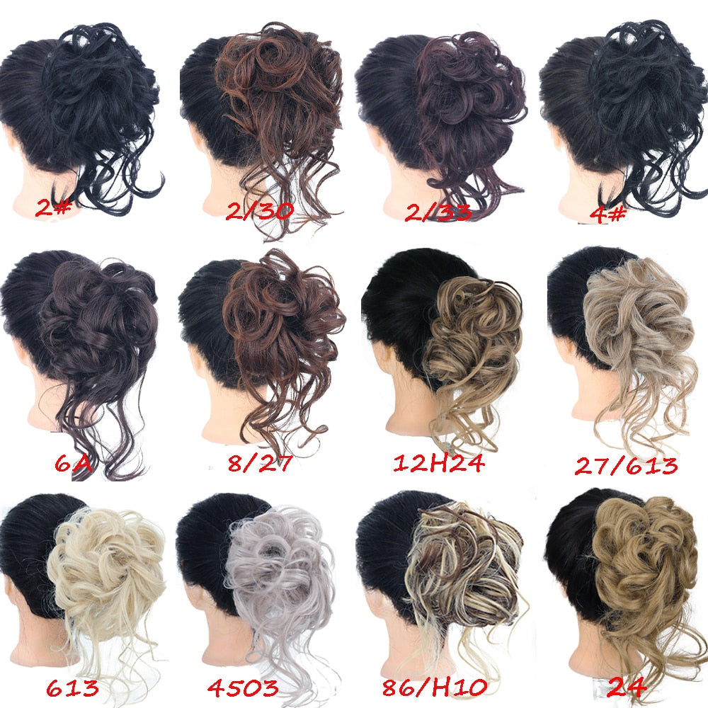 ChicChignon+™ Wiązana treska z klipsem