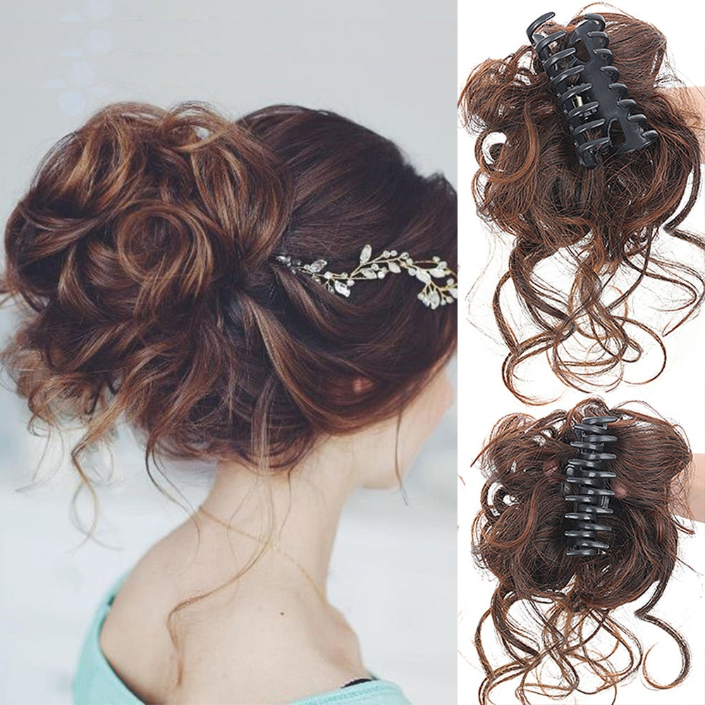 ChicChignon+™ Wiązana treska z klipsem