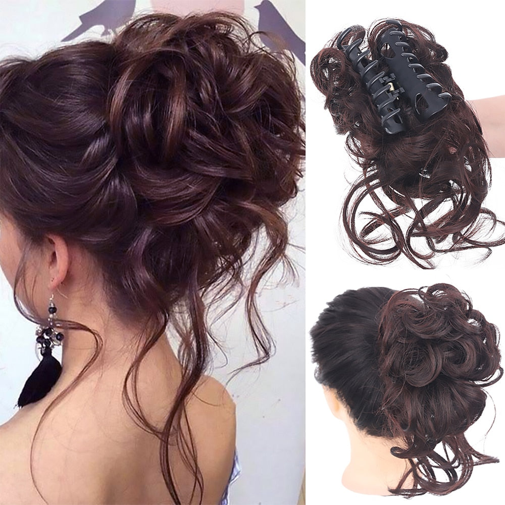 ChicChignon+™ Wiązana treska z klipsem