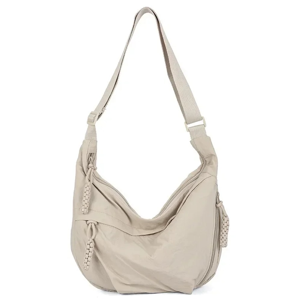 CompactCarry Pro™ minimalistyczna nylonowa torba crossbody