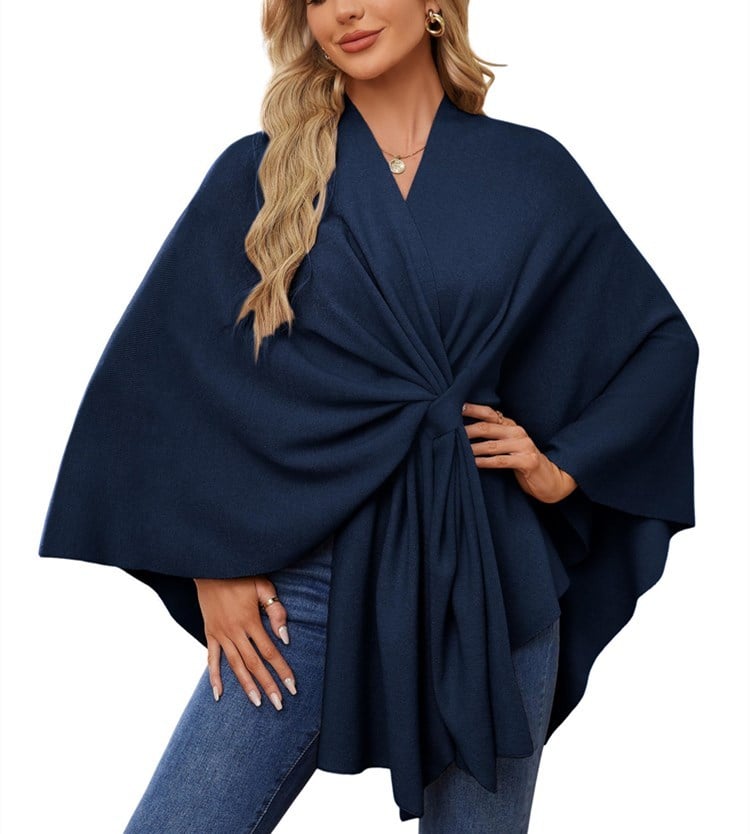 Dalida Testo™ Dalida Testo™ Stylowy szal-poncho – miękki i elegancki