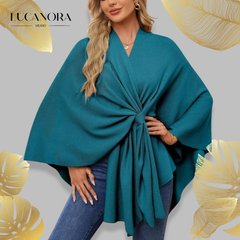 Dalida Testo™ Dalida Testo™ Stylowy szal-poncho – miękki i elegancki