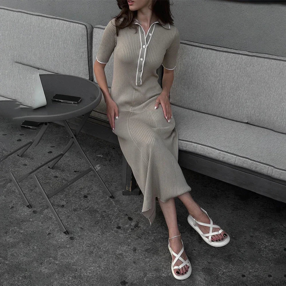 Danette Riccie™ Elegancko-sportowa sukienka
