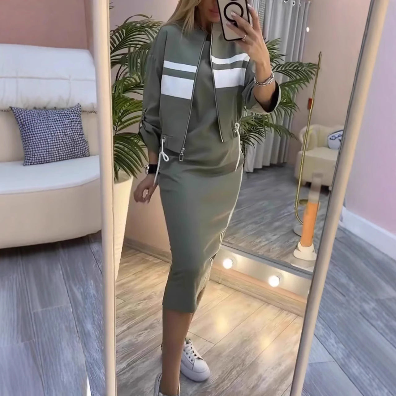 Degna Speziale™ Elegancki dwuczęściowy strój na każdą okazję