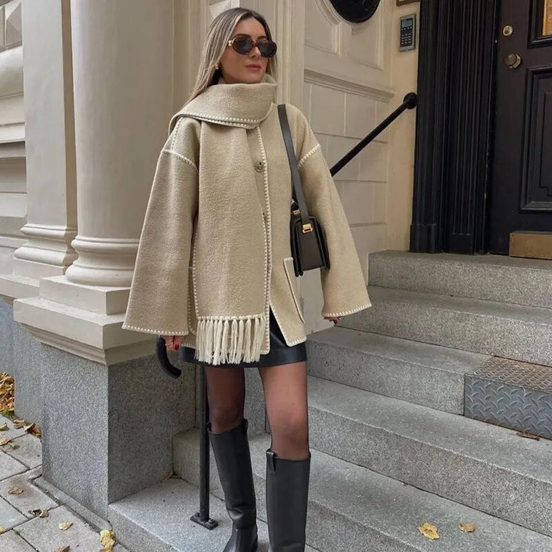 Delfina™ Stylowa kurtka zimowa
