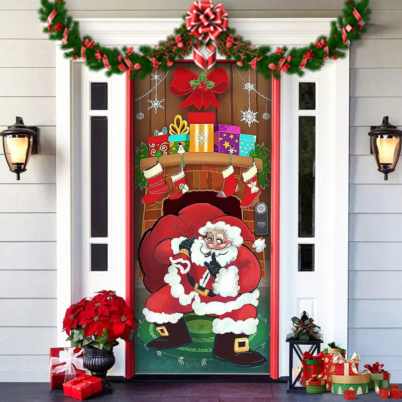 DoorJolly™ Świąteczna dekoracja na drzwi