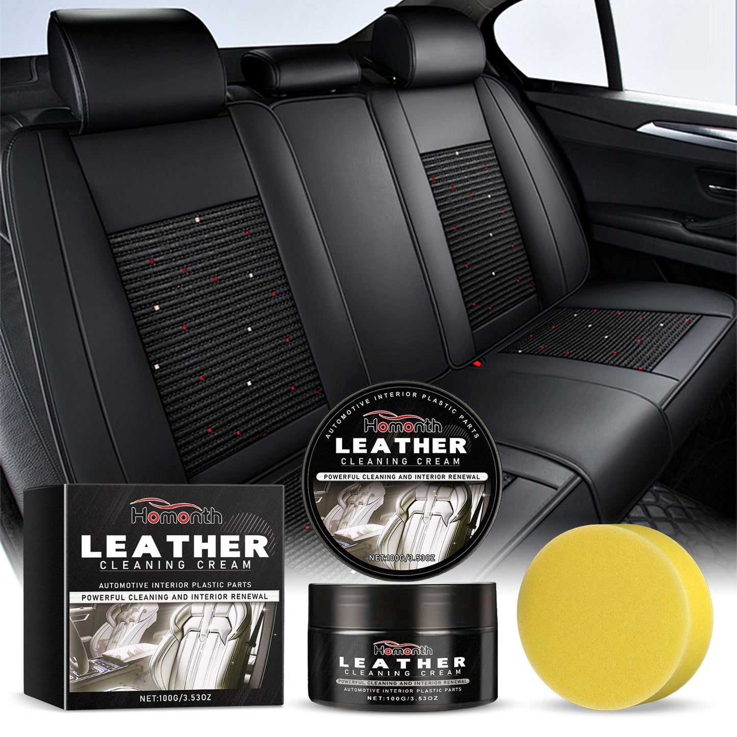 DriveShine™ Krem rewitalizujący do wnętrz samochodowych
