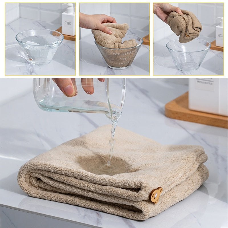 EasyDry™ Ręcznik do włosów z mikrofibry
