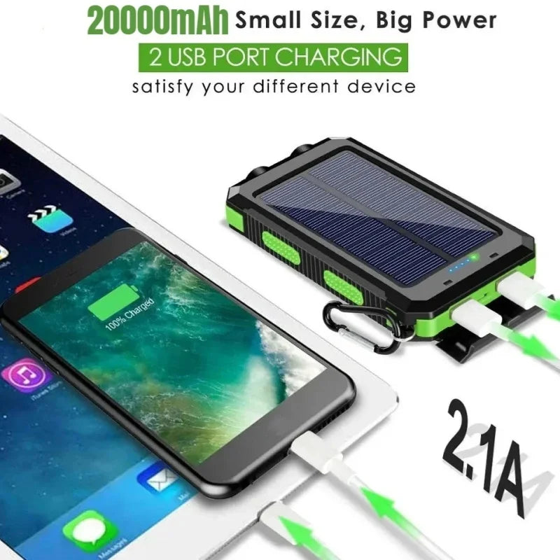 EcoVolt™ Ładowarka z panelem słonecznym Sunpower