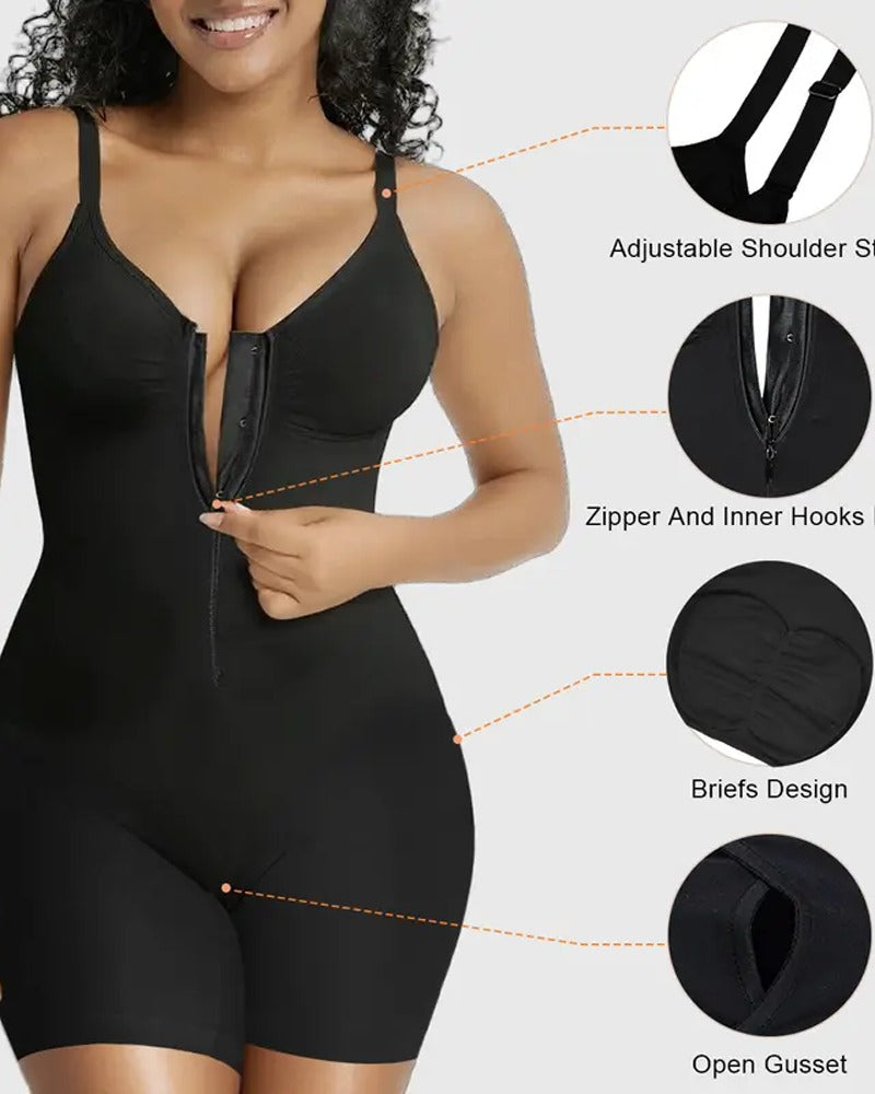 Editta Milia™ Body z gorsetem wyszczuplającym zapinanym na zamek