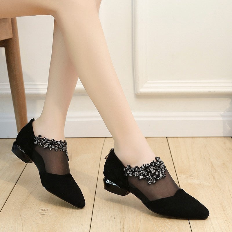 Elaina Gaudet™ Stylowe przezroczyste buty na obcasie