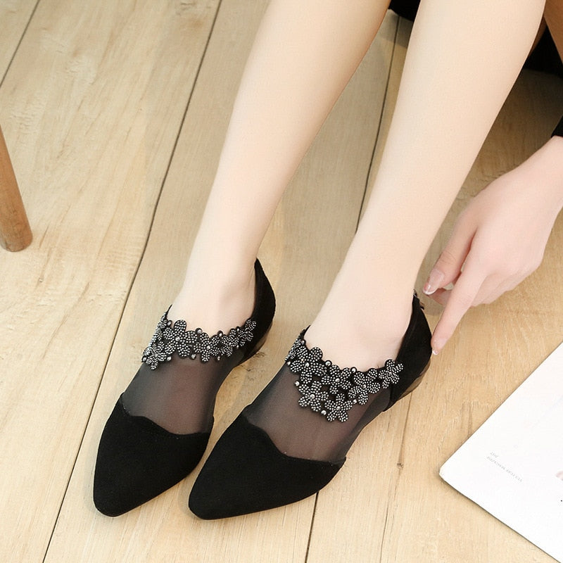 Elaina Gaudet™ Stylowe przezroczyste buty na obcasie