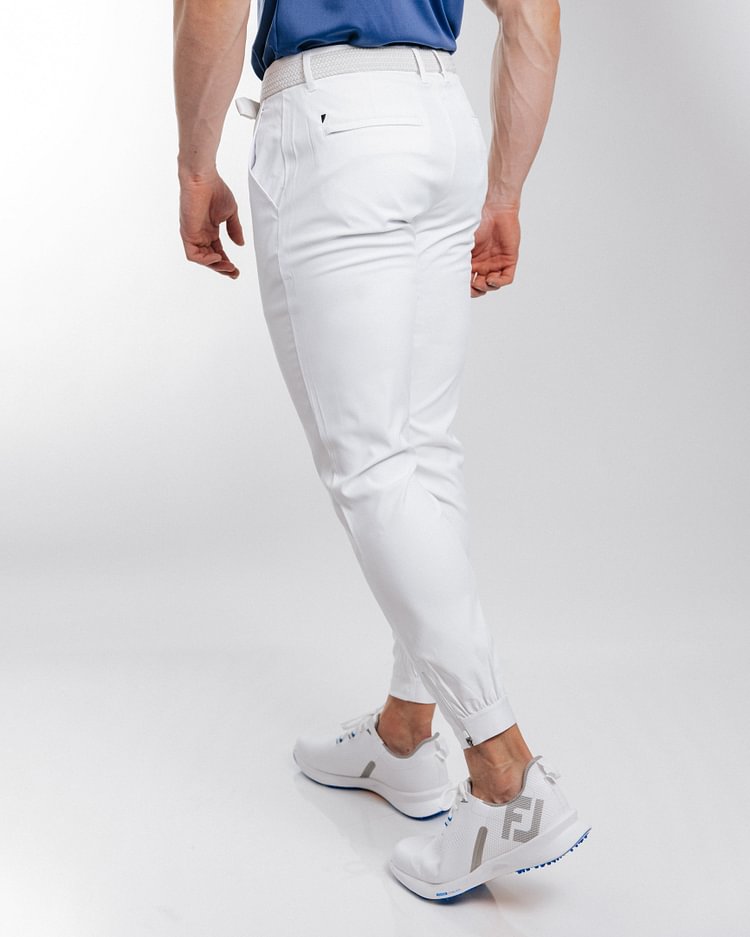 Erminio Costa™ Zwężane joggery slim fit z zamkiem przy kostce
