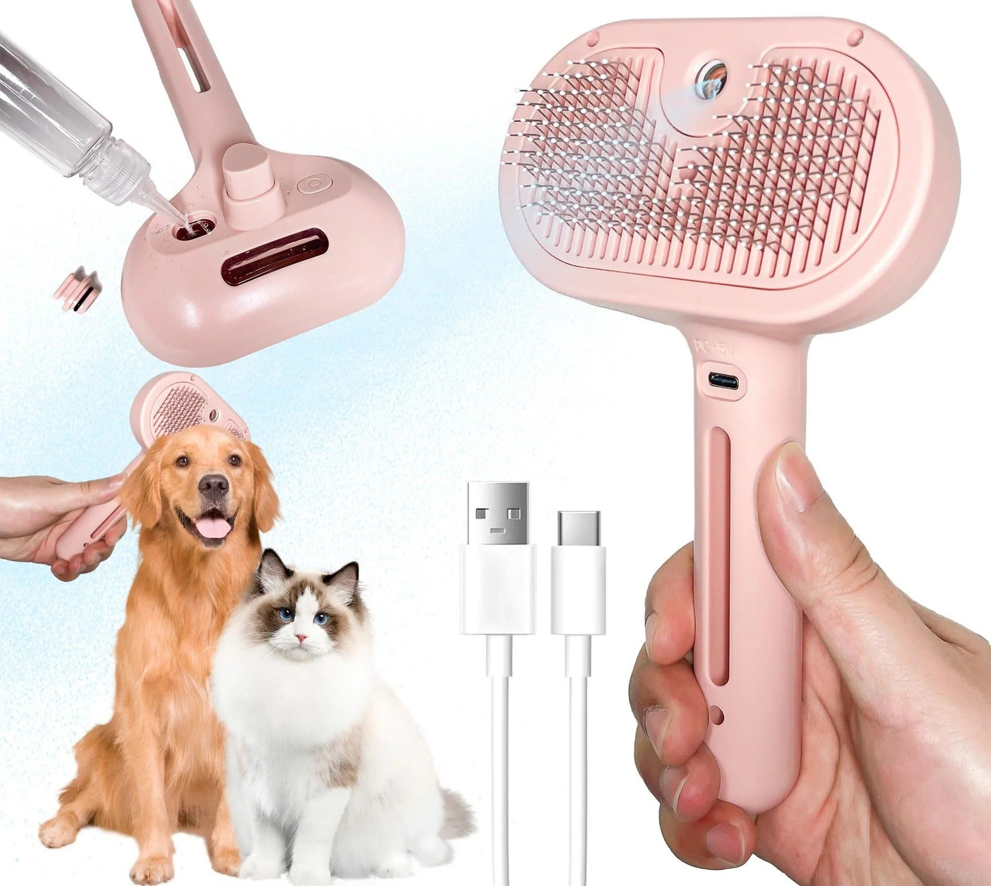 FurFree™ Samoczyszcząca szczotka dla zwierząt