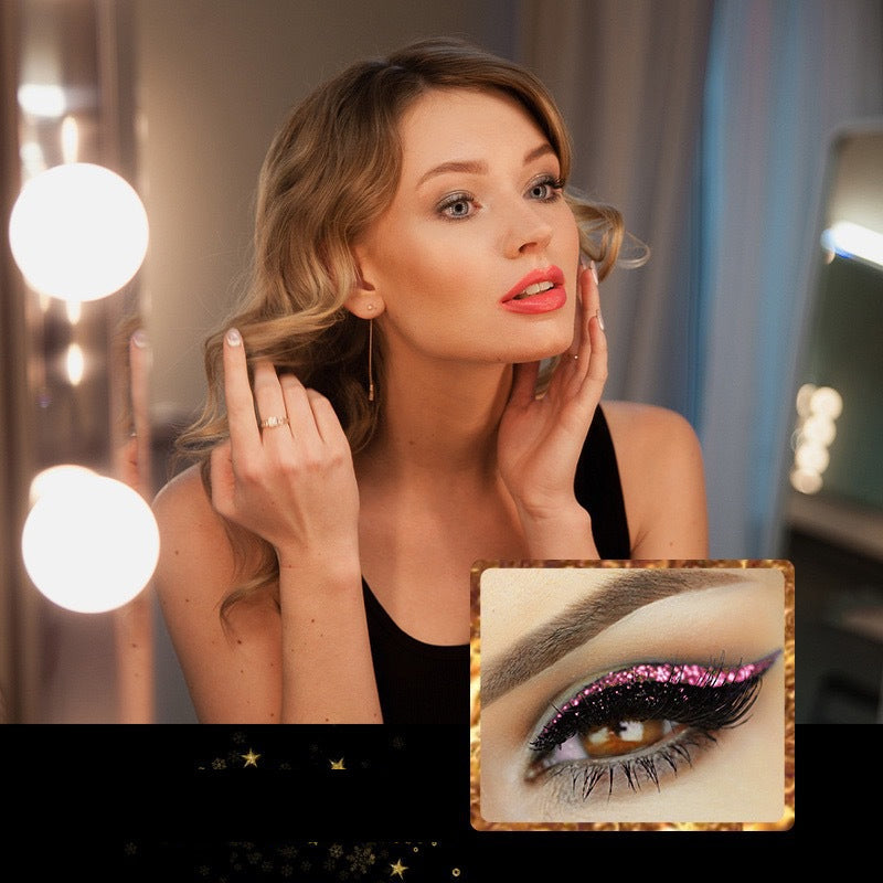 Glamz™ Rzęsy wielokrotnego użytku z eyelinerem (4 pary)
