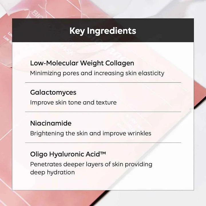 GlowMist™ Głęboko Regenerująca Bio-Kolagenowa Maska na Noc