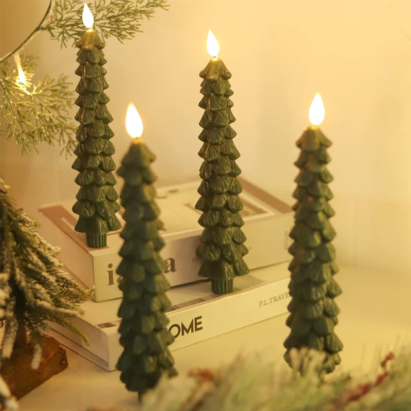 GlowTree™ Świece LED w kształcie choinki na Boże Narodzenie