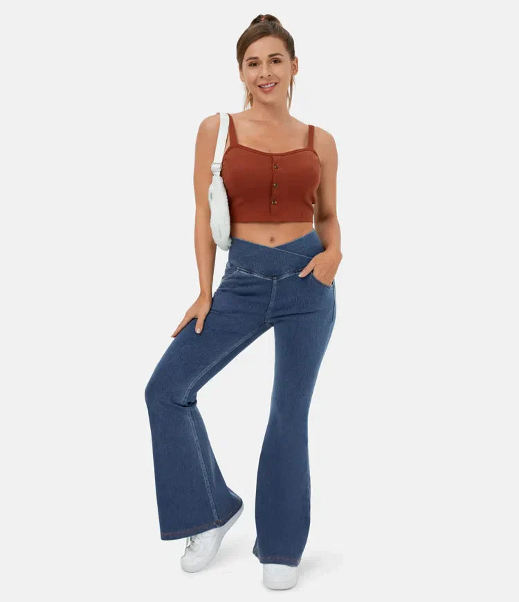 GymJeans™️ Legginsy z elastycznego jeansu