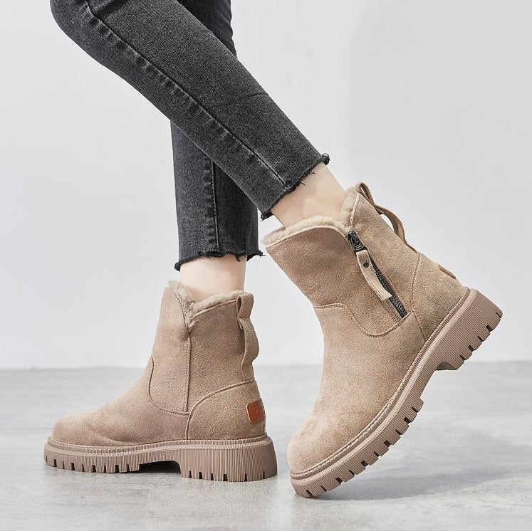 Jemma™ Eleganckie, ciepłe i miękkie buty damskie botki zimowe