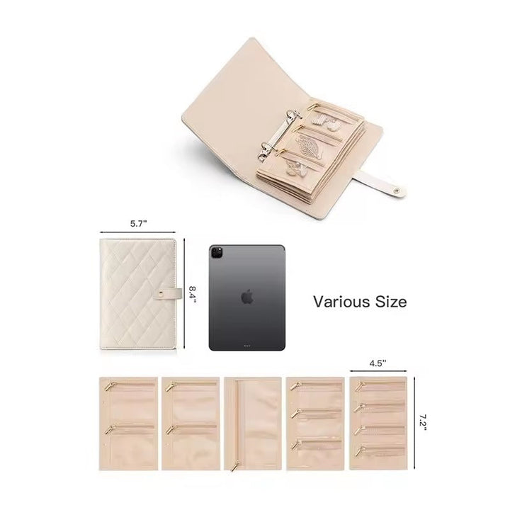 JewelTome™ podróżny organizer na biżuterię