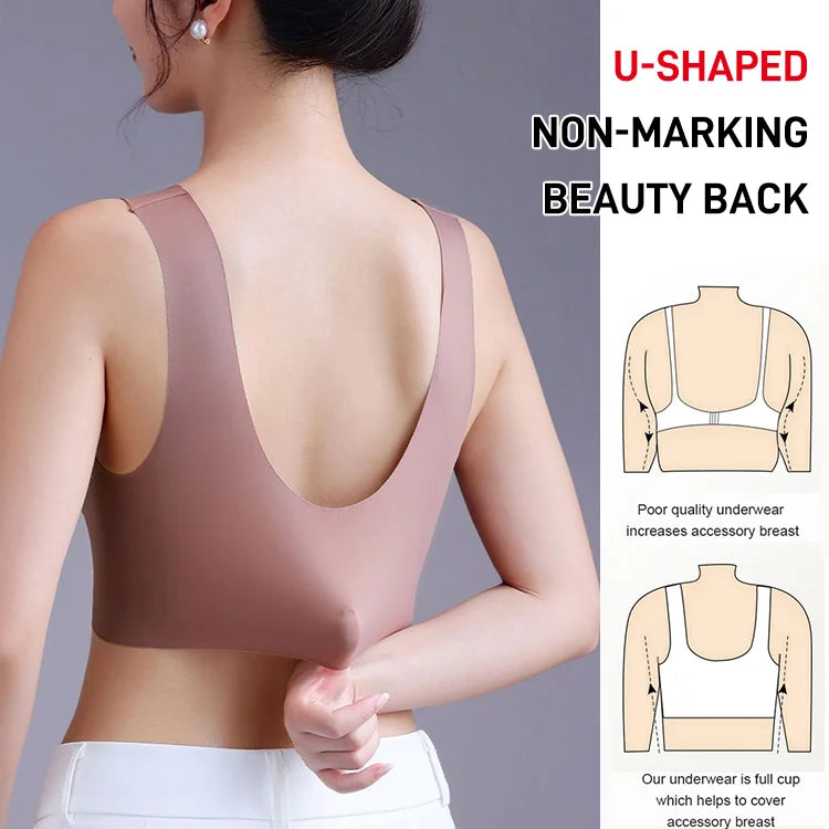 LaceLuxe™ Biustonosz damski z koronki Ice Silk