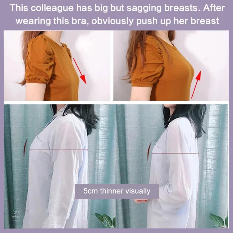 LaceLuxe™ Biustonosz damski z koronki Ice Silk