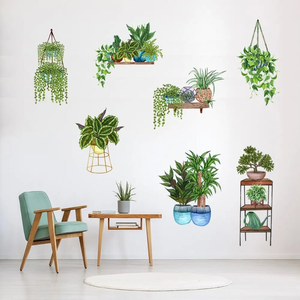 LeafScape™ Dekoracja ścienna 3D z motywem roślinnym