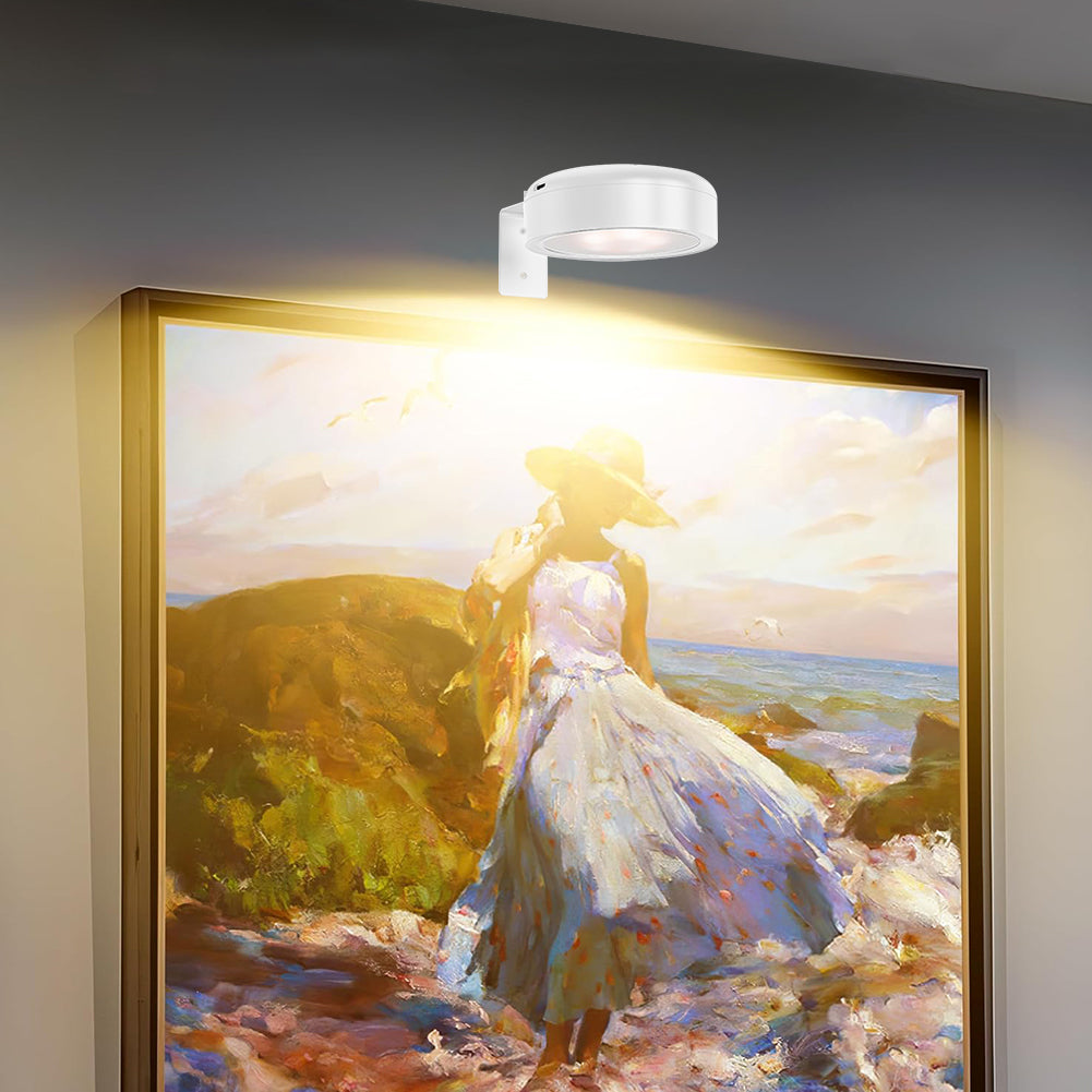 LumiMag™ Magnetyczna bezprzewodowa lampa LED do podświetlania obrazów z 13 trybami światła