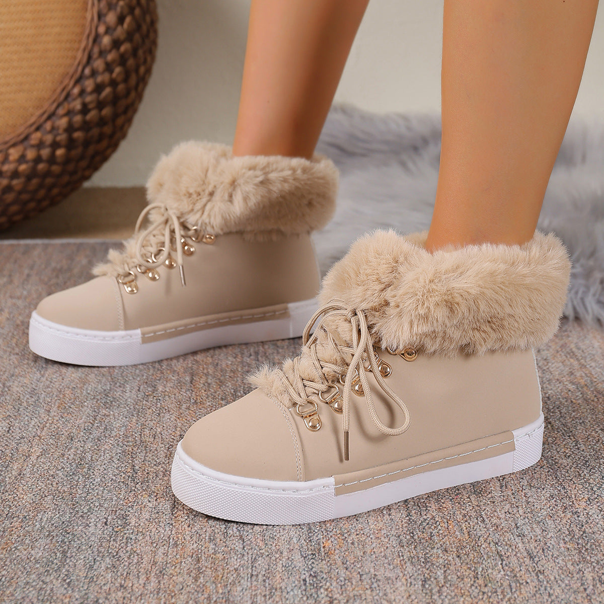 Mafalda Ricotta™ Zimowe buty z futerkiem
