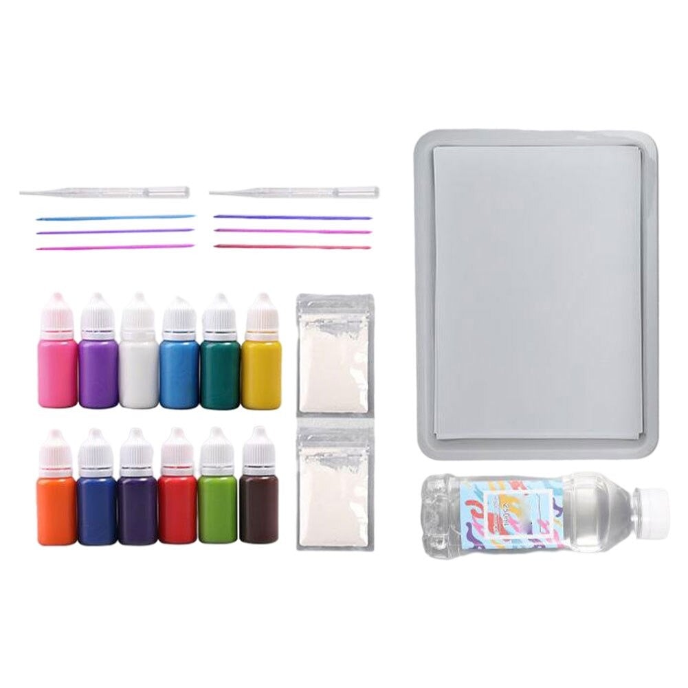 Marbling Paint Kit™ Zestaw do malowania marmurowych wzorów