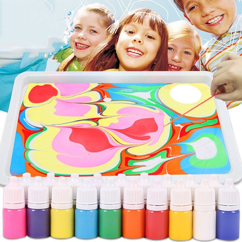 Marbling Paint Kit™ Zestaw do malowania marmurowych wzorów