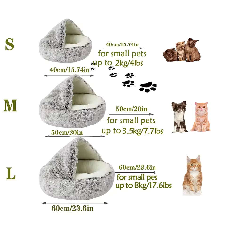 MeowLounge™ Miękkie legowisko dla kota