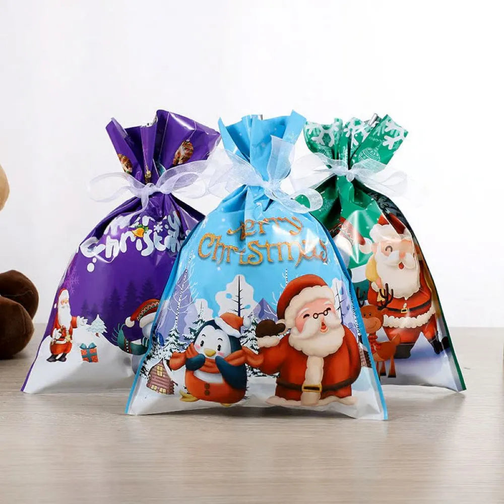 MerryWrap™ świąteczne torby prezentowe ze ściągaczem