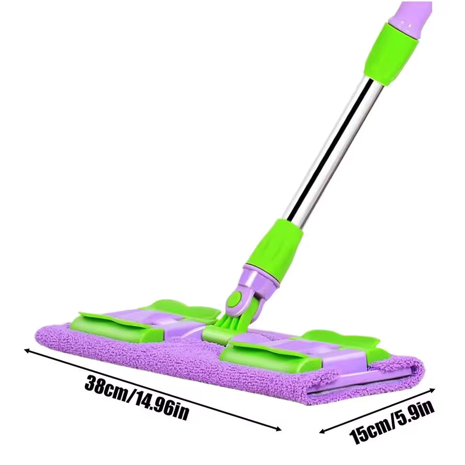 SmartWipe™ Mop płaski z wielorazowymi nakładkami (do prania)