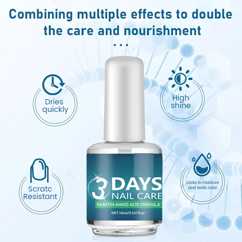 NailCarePro™ Trzydniowa kuracja pielęgnacyjna dla pięknych paznokci