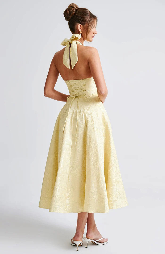 Olivia Teodoro™ Elegancka romantyczna sukienka midi