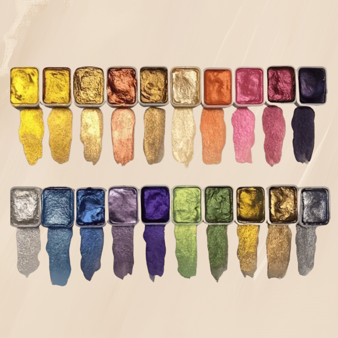 PaintLyric™ Zestaw farb brokatowych