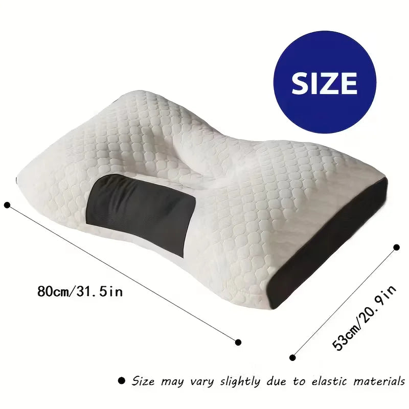 PearlCloud™ Miękka poduszka ergonomiczna do spania