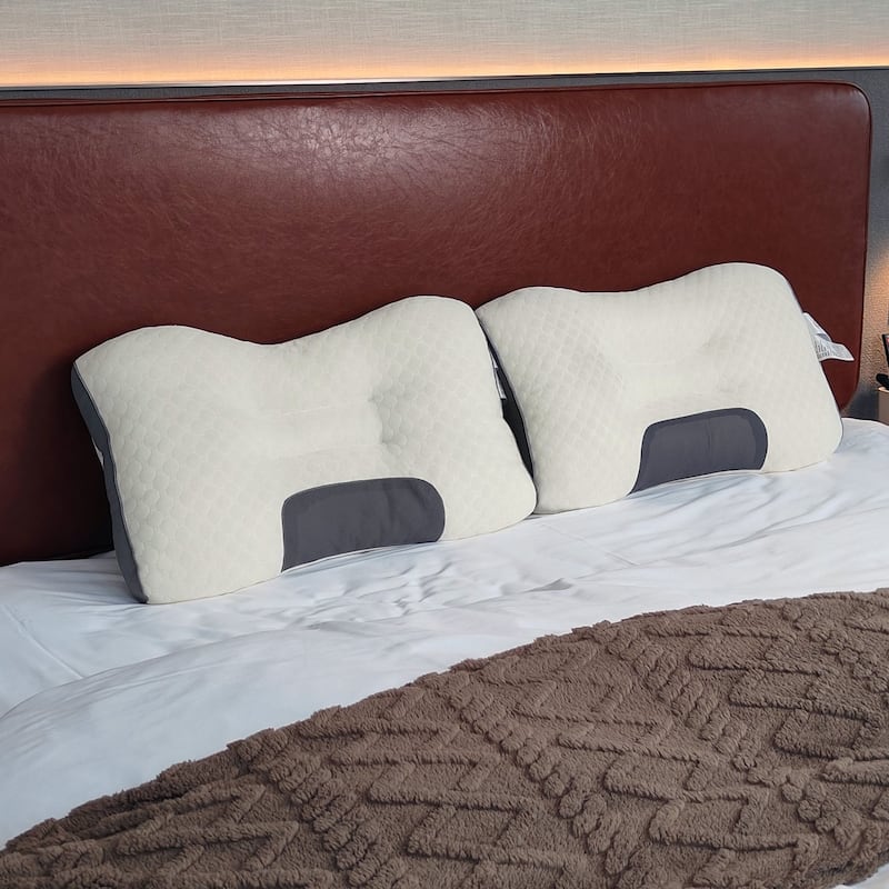 PearlCloud™ Miękka poduszka ergonomiczna do spania
