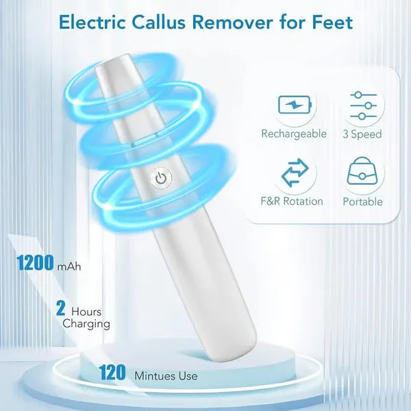 SilkPedi™ Elektryczny pilnik do stóp