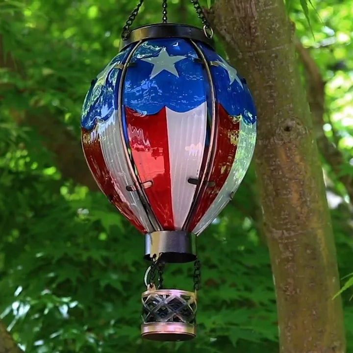 SkyLuma™ Dekoracyjny lampion balon na ogrzane powietrze z oświetleniem solarnym