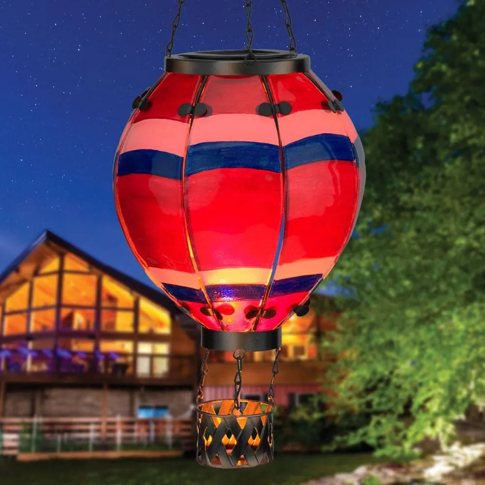 SkyLuma™ Dekoracyjny lampion balon na ogrzane powietrze z oświetleniem solarnym